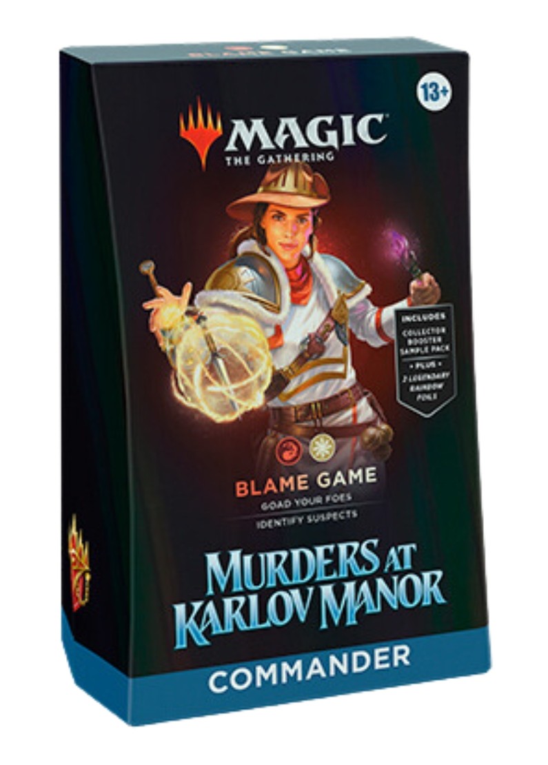 Deck de Commander - Assassinato na Mansão Karlov - Blame Game (RW)