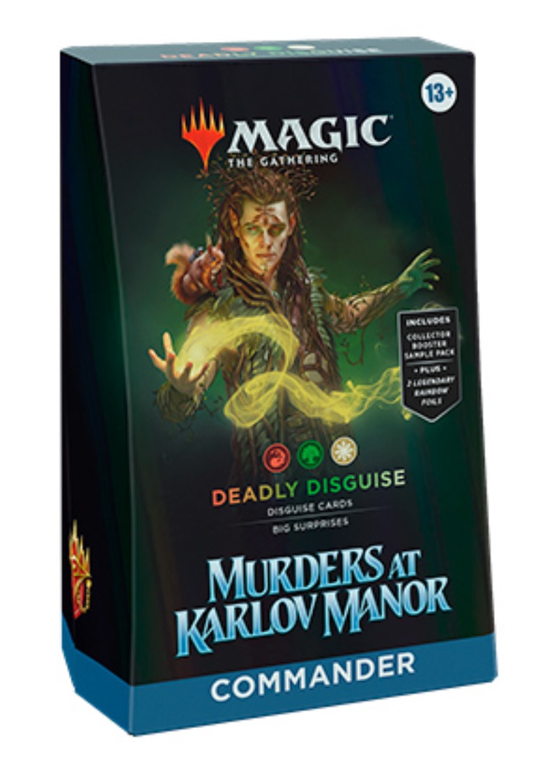 Deck de Commander - Assassinato na Mansão Karlov - Deadly Disguise (RGW)