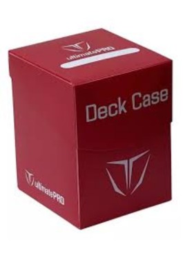 Ultimate Pro: Deck Case +100 - Red