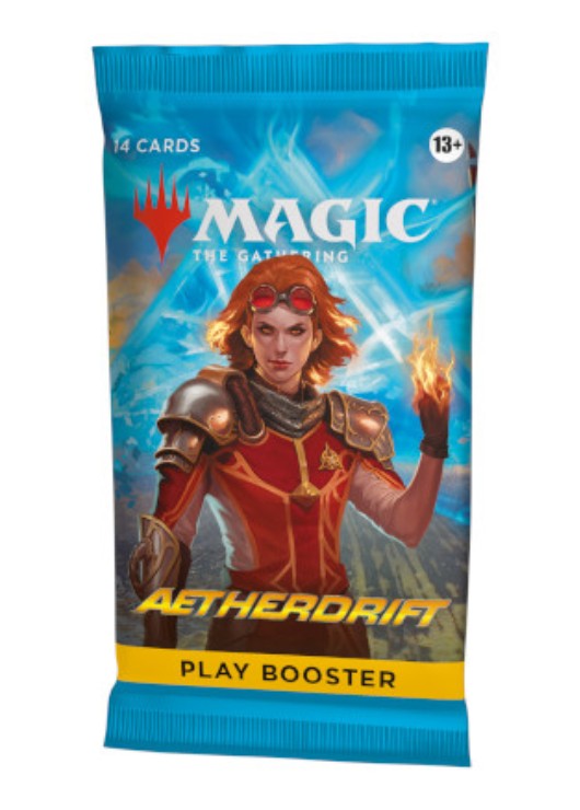 Booster Avulso - Aetherdrift - Booster de Jogo - Single Booster Pack - Aetherdrift - Play Booster