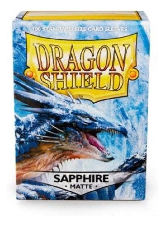 Dragon Shield - Matte - Saphire