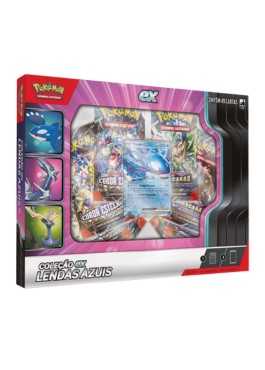 Box Pokémon Coleção Lendas Azuis Kyogre EX