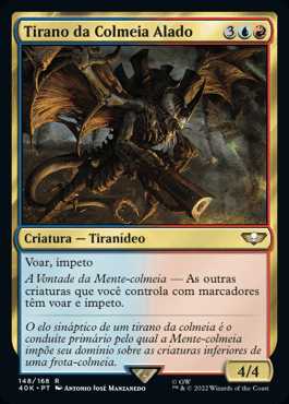 Tirano da Colmeia Alado / Winged Hive Tyrant