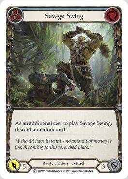 Savage Swing (Blue) /  - 1HP033