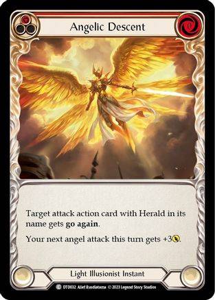 Angelic Descent (Red) /  - DTD032