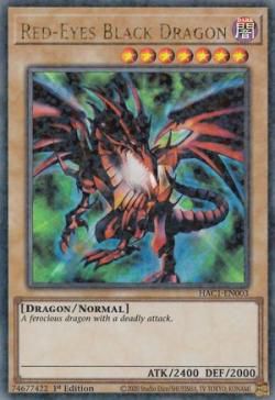 Dragão Negro de Olhos Vermelhos / Red-Eyes Black Dragon - #HAC1-EN003