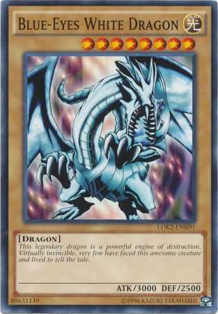 Dragão Branco de Olhos Azuis (alt art)