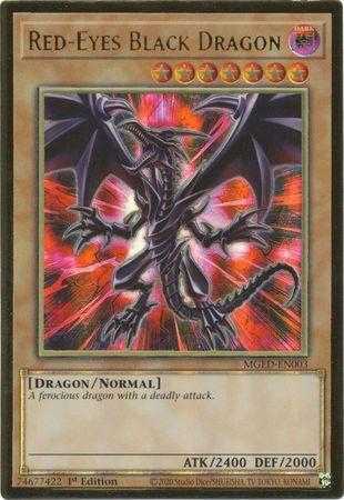 Dragão Negro de Olhos Vermelhos / Red-Eyes Black Dragon - #MGED-EN003