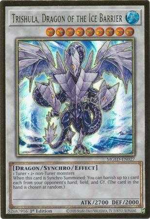 Trishula, o Dragão da Barreira de Gelo / Trishula, Dragon of the Ice Barrier - #MGED-EN027