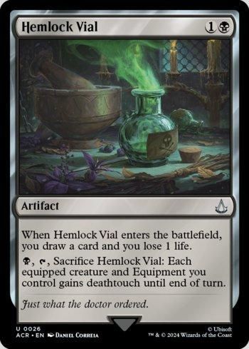 Hemlock Vial