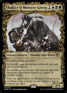 Thalia e O Monstro Gitrog