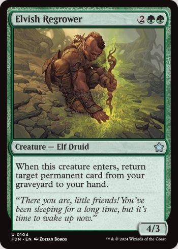 Elvish Regrower / Elvish Regrower