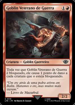 Goblin Veterano de Guerra / Battle-Scarred Goblin