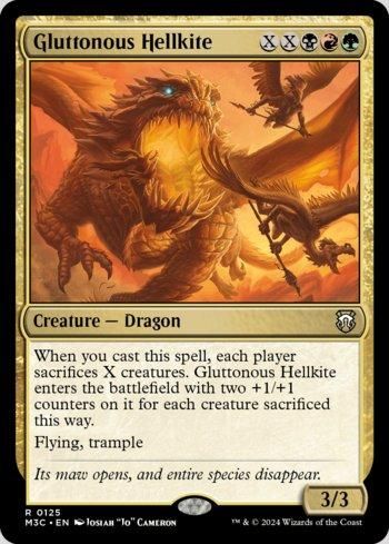 Gluttonous Hellkite / Gluttonous Hellkite