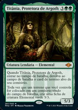 Titânia, Protetora de Argoth