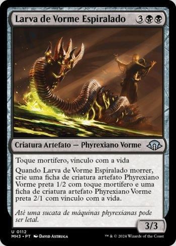 Larva de Vorme Espiralado / Wurmcoil Larva