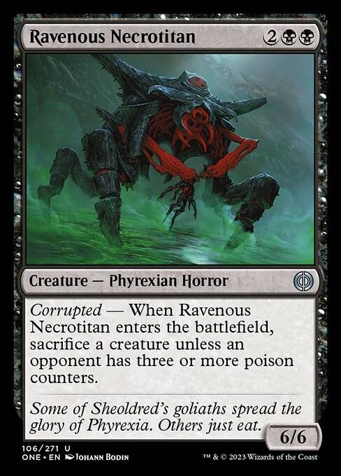 Necrotitã Voraz / Ravenous Necrotitan