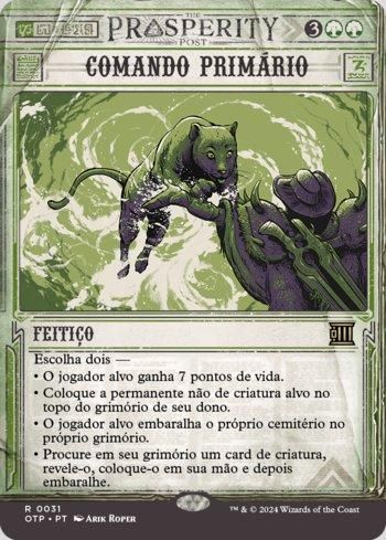 Comando Primário / Primal Command