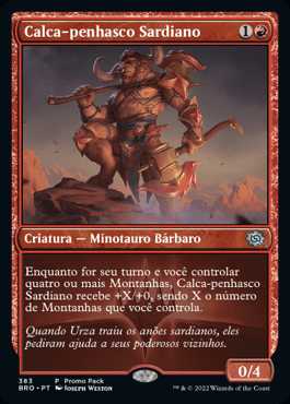 Calca-penhasco Sardiano / Sardian Cliffstomper