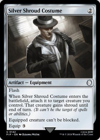 Silver Shroud Costume / Silver Shroud Costume