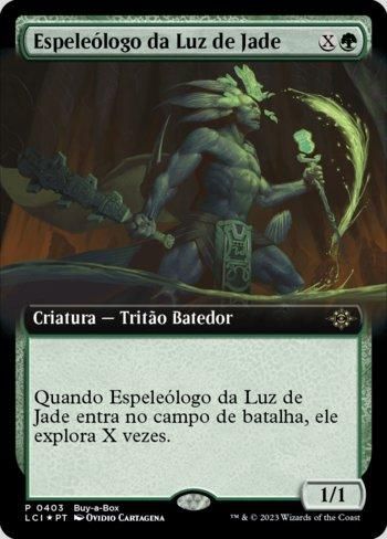 Espeleólogo da Luz de Jade / Jadelight Spelunker