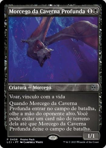 Morcego da Caverna Profunda / Deep-Cavern Bat