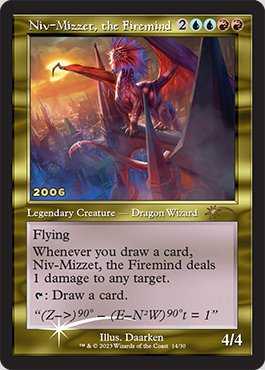 Niv-Mizzet, o Mente de Fogo / Niv-Mizzet, the Firemind