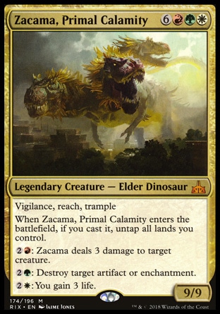 Zacama, Calamidade Primordial / Zacama, Primal Calamity