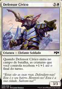 Defensor Cívico / Civic Stalwart