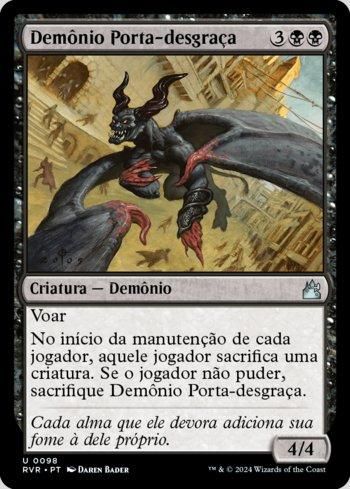 Demônio Porta-Desgraça / Woebringer Demon