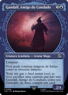 Gandalf, Amigo do Condado