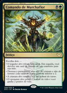 Comando de Murchaflor / Witherbloom Command