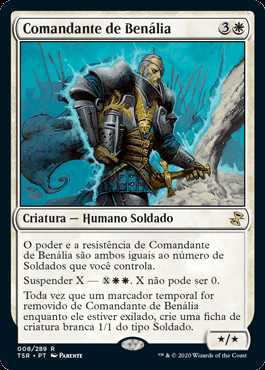 Comandante de Benália / Benalish Commander