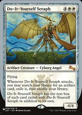 Do-It-Yourself Seraph