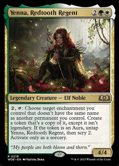 Yenna, Regente de Rubrodente / Yenna, Redtooth Regent